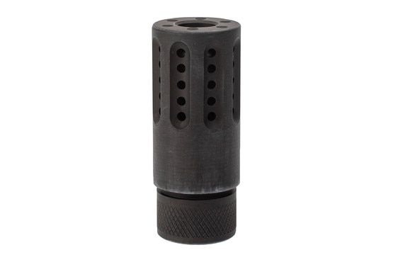 Guntec USA AR-15 Micro Hybrid Barrel Shroud and Muzzle Brake features a multi-port design